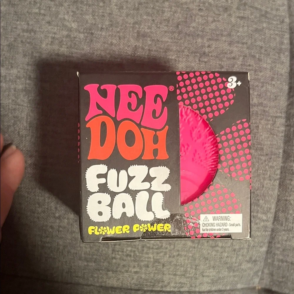 Needoh Fuzz Ball - Pink Learning Toy - Picture 7 of 7